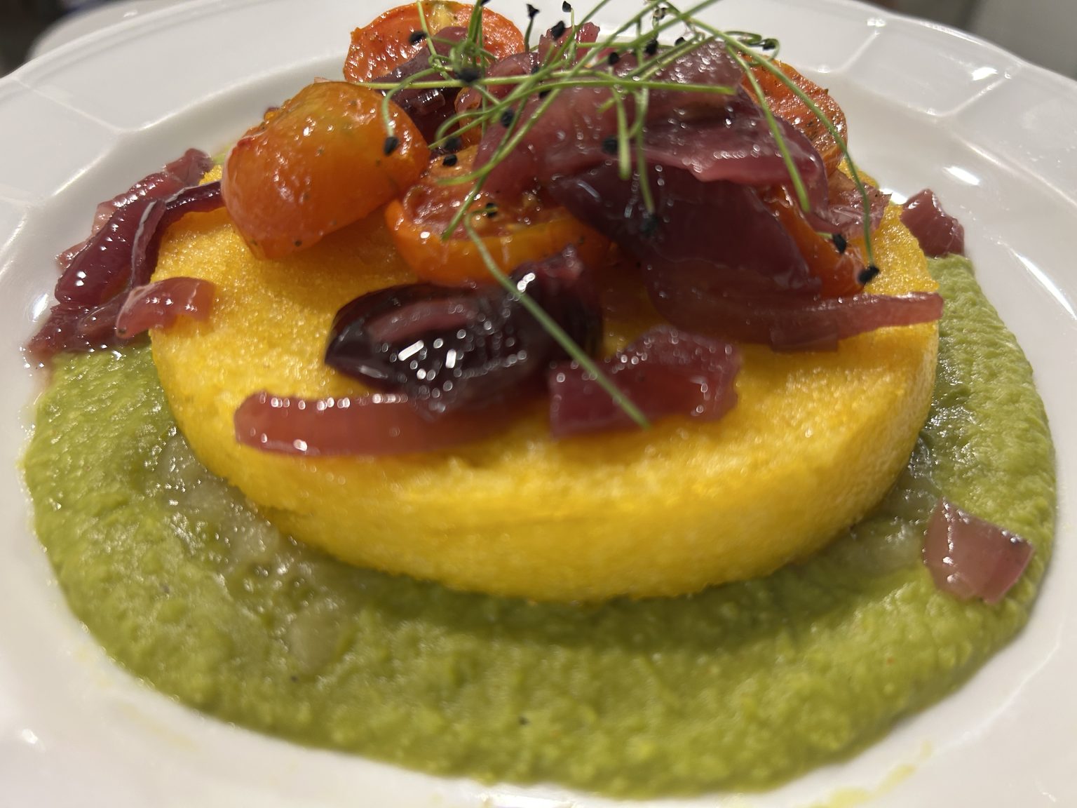 Un piatto stagionale del bistrot di campagna
